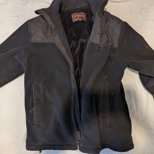 Hawke&Co Black Zip up Jacket Mens Medium